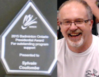 Sylvain - President's Award 2015